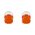 thumbnail image 2 of Mini Plastic Candy Boxes, Baseball Cap Shaped Treat Organizer, 2.3x1.5 inch Clear Party Favor Goodie Container, Small Storage Box with Width Lid, Ideal for Cookie Candy Gift Packaging,Watermelon Red, 2 of 9