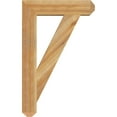 thumbnail image 3 of Ekena Millwork 4"W x 20"D x 32"H Traditional Craftsman Rough Sawn Bracket, Western Red Cedar, 3 of 13