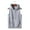12#Gray, variant on Men's Workout Hooded Tank Tops Sleeveless Gym Training Hoodies Bodybuilding Muscle Cut Off T Shirt