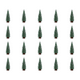 thumbnail image 1 of Navidad Cedro Cepillo para Botellas Reutilizable Árboles Del (20 Cm) Blanco, 1 of 4