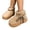 Khaki, variant on Viluyesy Womens Snow Boots Faux Fur Lined Platform Slip On Ankle Winter Boots Comfortable Plush for Outdoor Everyday Wear Khaki Size 6-6.5