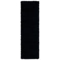 thumbnail image 5 of SAFAVIEH Glen Solid Plush Shag Runner Rug, Black, 2'3" x 8', 5 of 11