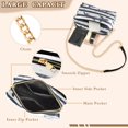 thumbnail image 3 of FORMRS Women Crossbody Purse with Chain Strap Vegan Leather Shoulder Handbag, Light Sharks, 3 of 7