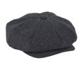 thumbnail image 1 of Beechfield  Adult Baker Boy Melton Wool Cap, 1 of 2