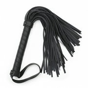 Outdoor Riding Crop Equestrian Training PU Leather Horse Whip Racing Practice