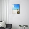 thumbnail image 3 of Ocean Pictures Prints Wall Décor 12x16 inch Beach Path Coastal Scene, Blue Sea Artwork, Ideal for Bathroom, Bedroom, Office, Kitchen, 3 of 7