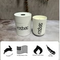 thumbnail image 5 of Rosbas, Soy Candle, UnScented, 8 oz White Ceramic Jar, Cotton Wick, Gift Box, Long Burn Time, Home, Handmade in USA, 5 of 5