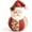 santa, variant on Patchwork Fabric Doll DIY Kit Handmade Christmas Sewing Craft Set for Seasonal Home Decoration, DIY Patchwork Fabric Character Doll Kit Creative Holiday Craft Project (santa)