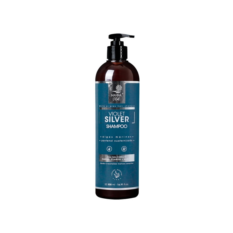 Shampoo Violet Silver 500 Ml Marina Vital