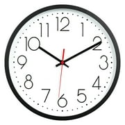 Offres du Black Friday 2022 ! JERDAR Muet Horloge Murale Mode Créative Salon En Trois Dimensions Échelle Numérique Horloge Horloge En Plastique 12 Pouces 30CM A