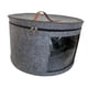 thumbnail image 4 of Caja de almacenamiento para sombreros, contenedor para armario, estuche portátil, organizador de sombreros de redonda para viajes, juguetes, ropa Gris medio, 4 of 8