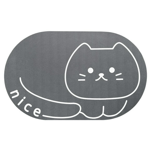 EGNMCR Outdoor Rug Bathroom Rugs Foot Cushions Super Absorbent Floor Mat,Bathroom Absorbent And Quick-Drying Carpet Floor Mats, Door Bathroom Non-Slip Floor Mats Foyer carpet