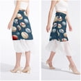 thumbnail image 4 of Baseball Stylish Chiffon Beach Skirts Summer Dress for Women, for the Beach, 4 of 6
