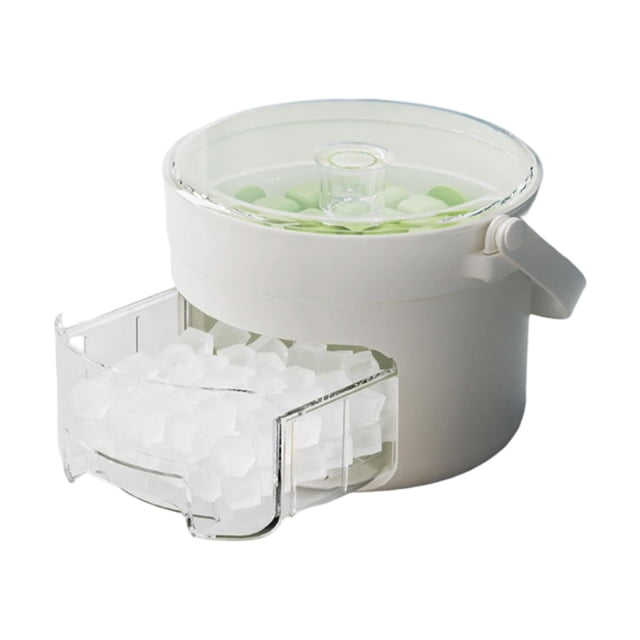 ZZHZGZ Clearance Sale Portable Ice Maker with (2 Cavity) for Bar Use Compact Countertop Quick Freestanding Ice Making Machine for Fresh Ice on Demand