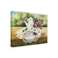 thumbnail image 2 of Trademark Fine Art 'Victorian Tea In The Garden' Canvas Art by Mary Irwin, 2 of 3