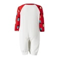thumbnail image 5 of DuAnyozu Matching Pajamas Set for Family Fleece Christmas Sleepwear Zipper Jumpsuit, 5 of 9