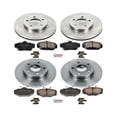 thumbnail image 3 of Power Stop Front and Rear Stock Replacement Brake Pad and Rotor Kit KOE1328, 3 of 8