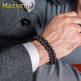 thumbnail image 2 of Pulsera magnética de hematita MagnetRx con perlas de 8 mm de resistencia máxima, 2 of 8