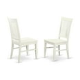 thumbnail image 2 of East West Furniture Vancouver 5-piece Wood Dining Room Set in Linen White, 2 of 4