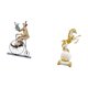 thumbnail image 5 of Figura de caballo, estatua de , escultura de colección, estatuilla para centro de mesa, adorno de escritorio, decoración para sala de estar, com, 5 of 8