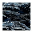 thumbnail image 4 of WYYP Dolphins Ocean Black Background Square Tablecloth 100% Polyester Fiber 52*52, 4 of 8