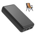 thumbnail image 1 of Paquete de baterías Lyzuepely 20000 mAh 5V2A para silla de camping, manta, 1 of 5