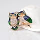 thumbnail image 5 of Broche de Imitación Hugo Unisex de Moda Búho amantes pin, 5 of 10
