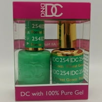 DND - DC Duo Soak off Gel & Matching nail polish, #254 - Forest Green