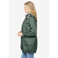 thumbnail image 3 of Woman Within Plus Size Fleece Nylon Reversible Jacket, 3 of 6