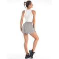 thumbnail image 4 of Women's Quick-Dry Running Shorts Workout Sport Layer Active Shorts with Pockets 1.75", 4 of 4