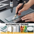 thumbnail image 3 of Glass Cutter 0.08-0.79 inch (2mm-20mm) Professional Carbide Tip Cutting Tool Pencil Style Ergonomic for Tile Mirror Mosaic Stained Glass, 3 of 10