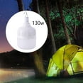 thumbnail image 3 of LOVIVER Ampoule LED USB Lampe de Camping 3 Modes d'Éclairage pour Garage Camion Entrepôt 130W, 3 of 8