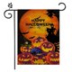 thumbnail image 1 of Bandera de jardín de Halloween, bandera de cosecha de arpillera, decoración de Acción de Gracias de otoño (Halloween 7), 1 of 3