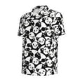 thumbnail image 3 of Daiia Cute Panda (3) Pattern Men’s Polo Shirts,Solid Deck Shirt,Classic Fit, Breathable Cotton Polo for Casual and Sport Wear-Medium, 3 of 9