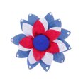 thumbnail image 1 of American Independence Day Garland Knitted Foldable Wreath, 1 of 8