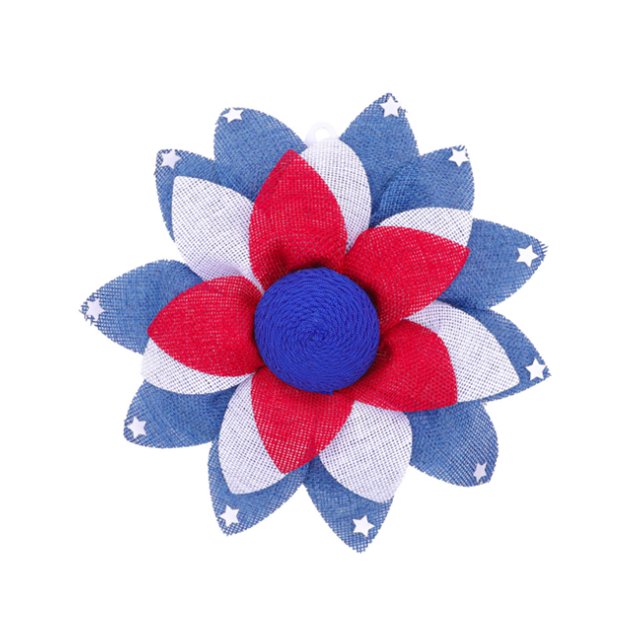 American Independence Day Garland Knitted Foldable Wreath