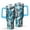 Sky-blue, variant on Camouflage 40oz Tumbler– Stainless Steel Insulated Tumbler with Handle and Straw, Large Capacity Travel Cup for Hot & Cold Drinks