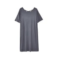 thumbnail image 2 of Naittoop Nightgown for Women Modal Sleepshirts Short Sleeve Nightshirt Plus Size Night Gown Sleepdress Soft Comfy Nightdress, 2 of 5