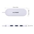 thumbnail image 4 of ALLOYSEED CZH-H066 concentrador de aluminio portátil ultrafino de 4 puertos USB 3.0 Tmvgtek Componentes de Computadoras, 4 of 6