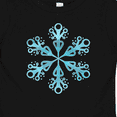 thumbnail image 4 of Inktastic Icy Blue Winter Snowflake Boys or Girls Baby T-Shirt, 4 of 5