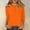 Orange, variant on MAIHAN Womens Short Sleeve Shirts Summer Tops 2026 Spring Trendy Casual Casual Basic Tee Shirts Womens Summer Tops Spring Clothes Trendy Outfit