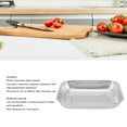 thumbnail image 4 of Stainless Steel Colander Strainer, Fruit Vegetable Rectangular Strainer Basket Food Strainers And Colanders For Household Kitchen, 4 of 8