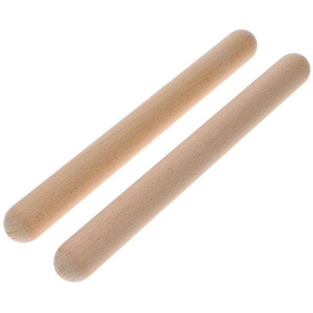 HEATSHAKING 55Pack Rhythm Rods Wooden Percussion Instrument for Kids Music Class Early Education 8.1X0.8X0.8in
