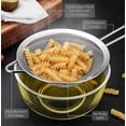 thumbnail image 5 of Sieve / Strainer | Pack Of 3 | 7cm, 12cm & 18cm | Marine-grade Stainless Steel | Finest Mesh | Temperature-proof | No Sharp Edges | Anti-corrosive | B, 5 of 5