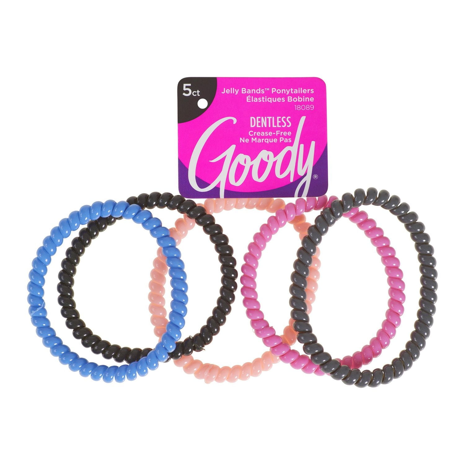 Goody Jelly Bands Ponytails - 5ct, Goody Ponytailer