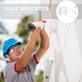 thumbnail image 2 of MasteelfCA Monitoring Camera Iron Bracket Utility Pole Bracket Replacements Column Holder, 2 of 8