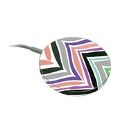 MightySkins APMACH-Colorful Chevron Skin Compatible with Apple MagSafe Charger - Colorful Chevron