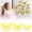 Gold, variant on Set of 12 Butterfly Fridge Magnets, 3D Removable Wall Stickers for Refrigerator, Whiteboard & Home Decor, Vibrant Holographic Butterflies for Kitchen & Bedroom Accents