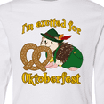 thumbnail image 4 of Inktastic I'm Excited for Oktoberfest with Cute Hedgehog Long Sleeve Youth T-Shirt, 4 of 5