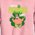 thumbnail image 2 of SpongeBob SquarePants - Happy St Patricks Day - Toddler And Youth Crewneck Fleece Sweatshirt, 2 of 5